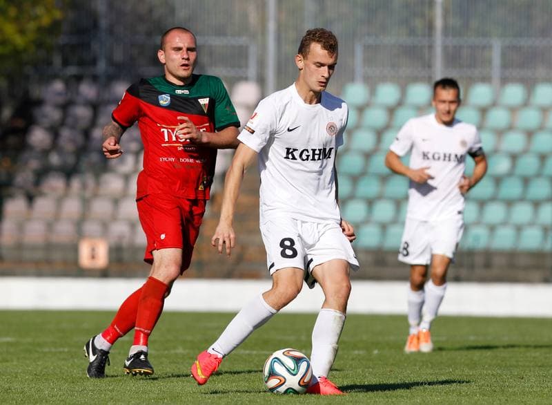 Football. I Liga. GKS Tychy - Zaglebie Lubin. 19.10.2014