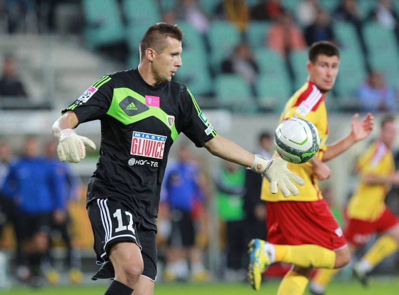 Football. T-Mobile Ekstraklasa. Korona Kielce - Piast Gliwice. 26.08.2013