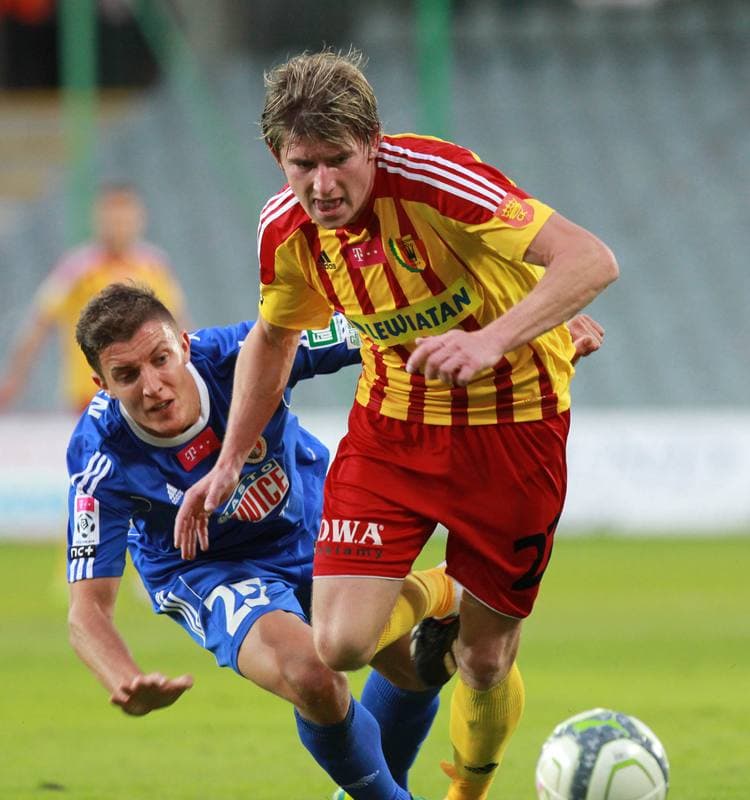 Football. T-Mobile Ekstraklasa. Korona Kielce - Piast Gliwice. 26.08.2013