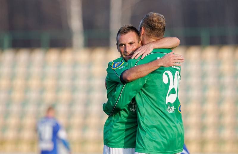 Football. II Liga Opolsko Slaska. Rozwoj Katowice - Nadwislana Gora. 15.11.2014
