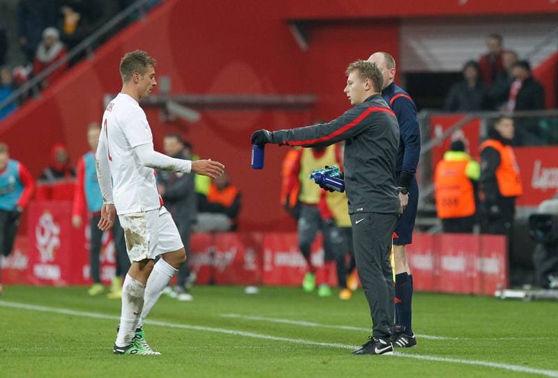 Football. Friendly Match. Poland - Switzerland. 18.11.2014
