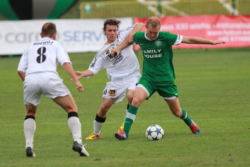 Football. II Liga. Rozwoj Katowice - Warta Poznan. 31.08.2013