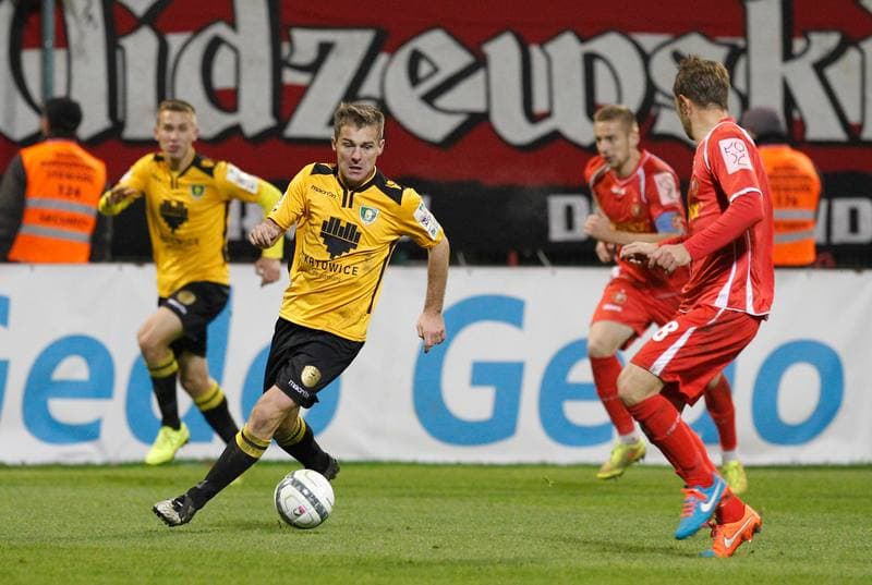 Football. I Liga. Widzew Lodz - GKS Katowice. 22.11.2014