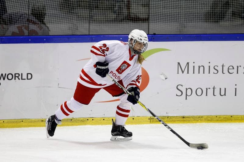 Ice Hockey. U18 Women's World Championship. Poland - Italy. 12.01.2017
