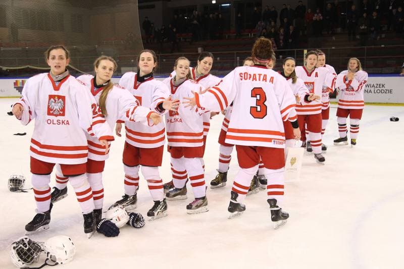 Ice Hockey. U18 Women's World Championship. Poland - China. 14.01.2017