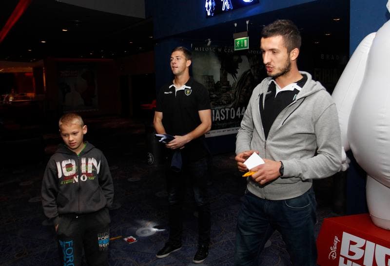 Football. GKS Katowice. Press Conference. 23.11.2014