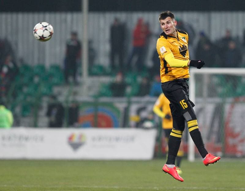 Football. I Liga. GKS Katowice - Miedz Legnica. 29.11.2014