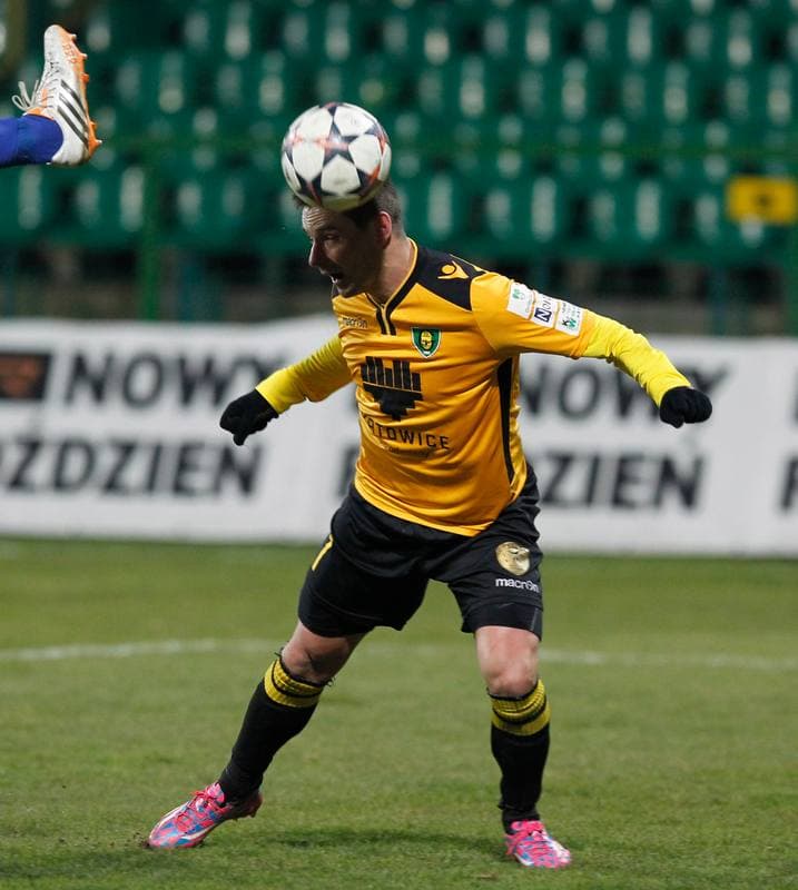 Football. I Liga. GKS Katowice - Miedz Legnica. 29.11.2014