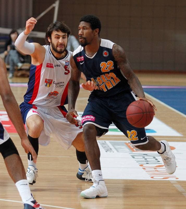 Basketball. Tauron Basket Liga. MKS Dabrowa Gornicza - Asseco Gdynia. 03.01.2015