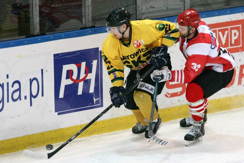 Ice Hockey. Polska Hokej Liga. HC GKS Katowice - Comarch Cracovia Krakow. 13.01.2015