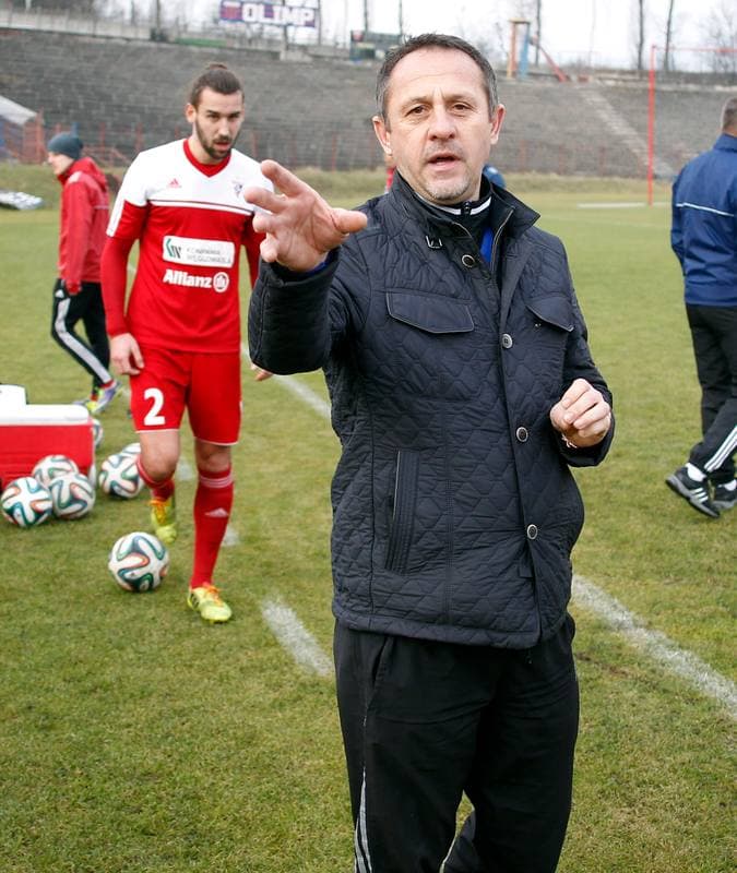Football. Friendly Match. Polonia Bytom - Gornik Zabrze. 17.01.2015