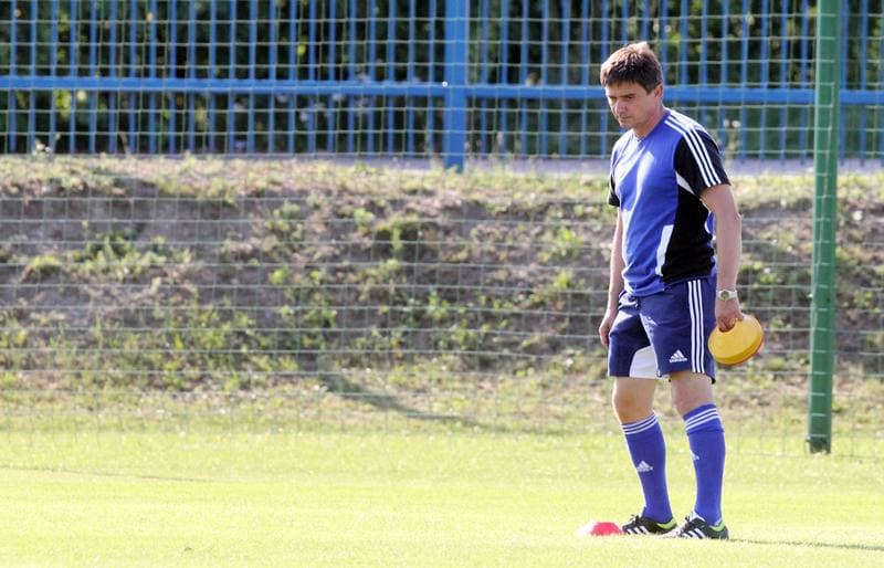 Football. Ruch Chorzow. Training. 10.01.2011