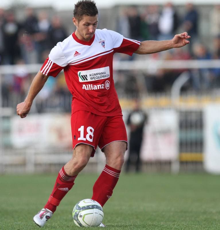Football. Sparing. Gornik Zabrze - Naprzod Rydultowy. 11.09.2013