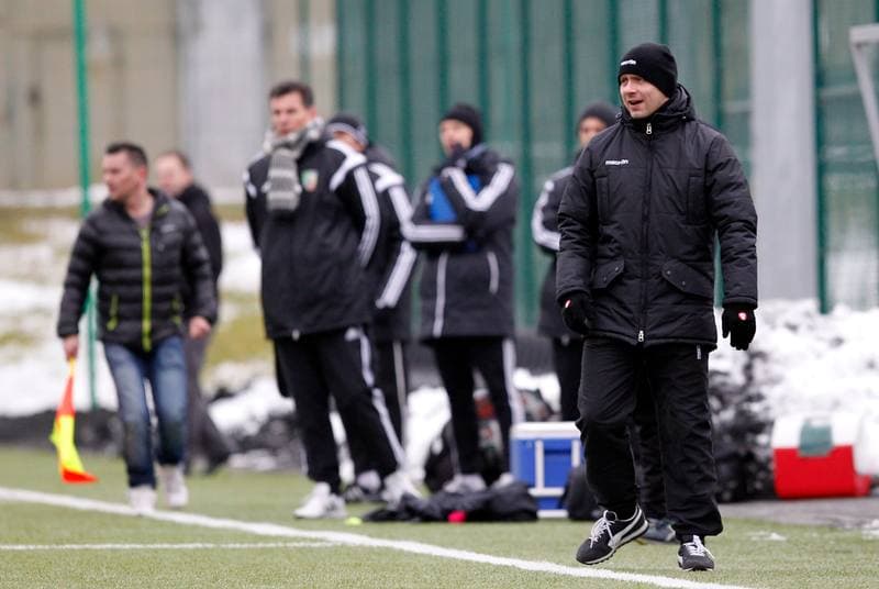 Football. I Liga. GKS Katowice - Miedz Legnica. 29.11.2014
