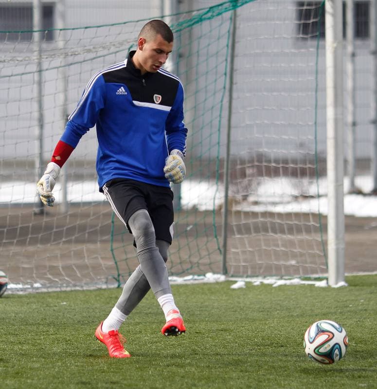 Football. Piast Gliwice. Training. 07.01.2016