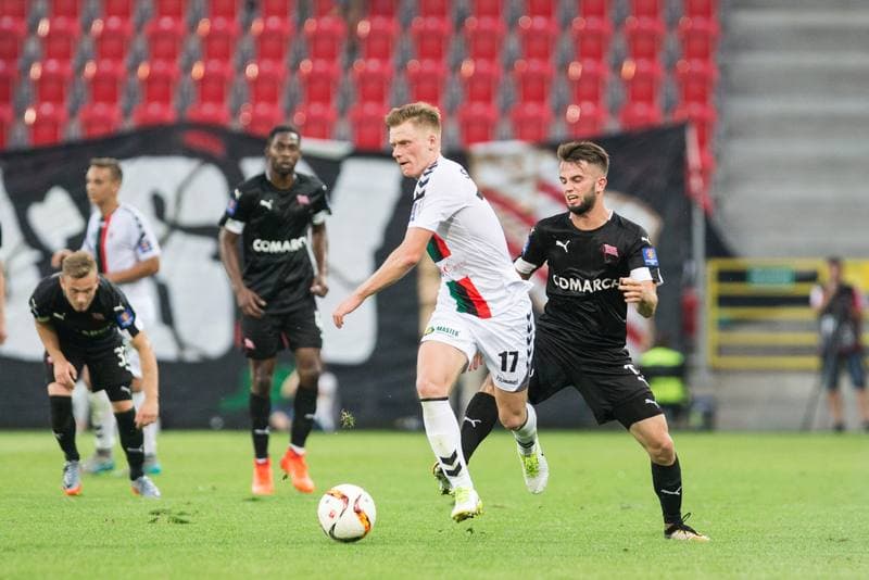 Football. Polish Cup. GKS Tychy - Cracovia Krakow. 09.08.2017