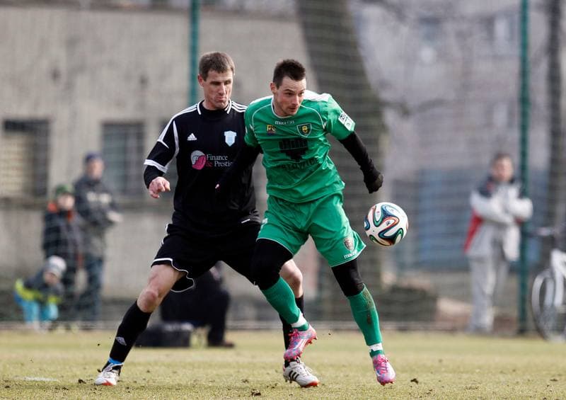 Football. Friendly Match. GKS Katowice - Nadwislan Gora. 28.02.2015