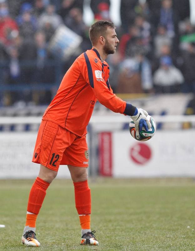 Football. I Liga. Wigry Suwalki - GKS Katowice. 04.04.2015