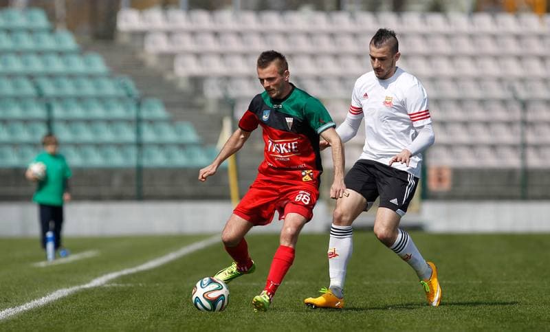 Football. I Liga. GKS Tychy - Chojniczanka Chojnice. 11.04.2015
