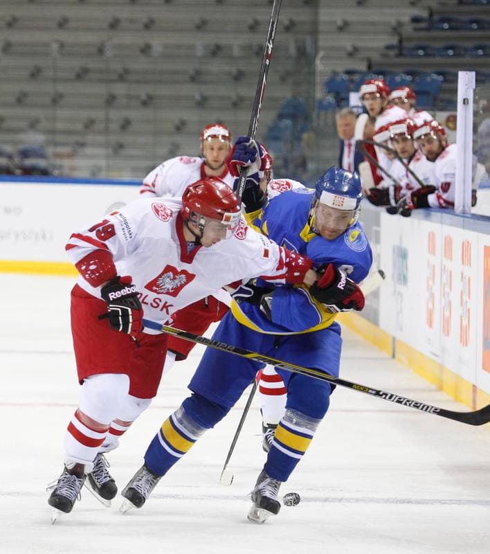 Ice Hockey. IIHF World Championship Division 1A. Poland - Ukraine. 22.04.2015