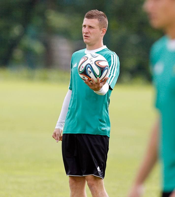 Football. GKS Katowice. Training. 15.01.2015