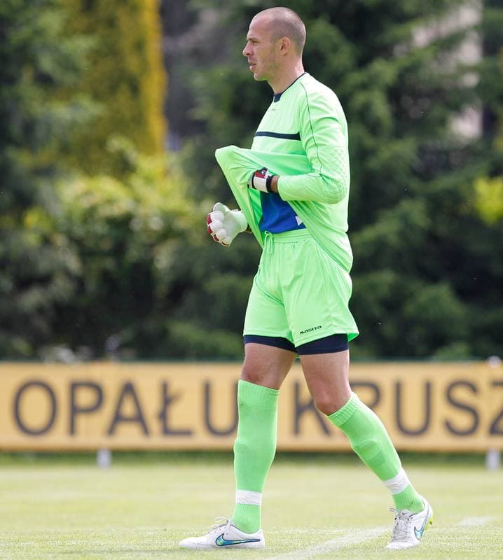 Football. Friendly Match. Podbeskidzie Bielsko Biala - LZS Piotrowka. 24.06.2015
