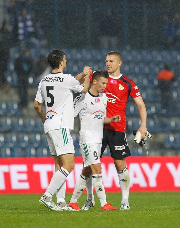 Football. T-Mobile Ekstraklasa. Ruch Chorzow - GKS Belchatow. 21.09.2014