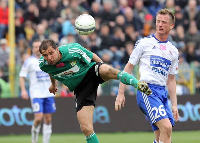 Football. T-Mobile Ekstraklasa. Podbeskidzie Bielsko-Biala - GKS Belchatow. 20.04.2013