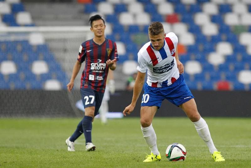 Football. T-Mobile Ekstraklasa. Podbeskidzie Bielsko Biala - Pogon Szczecin. 03.03.2014