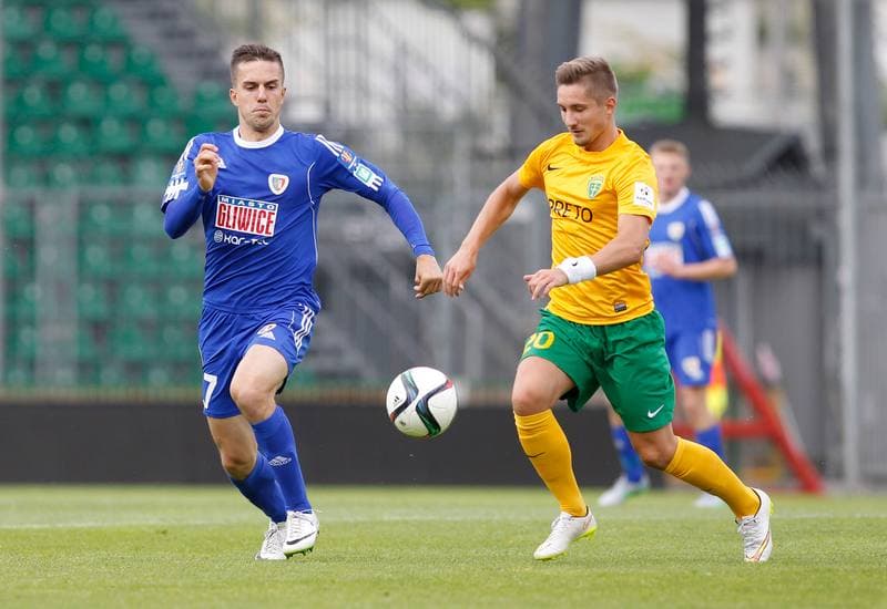 Football. MSK Zilina. Piast Gliwice. 19.06.2015