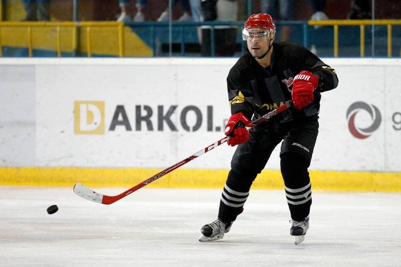 Ice Hockey. Sparing. Polonia Bytom - Comarch Cracovia. 15.08.2017