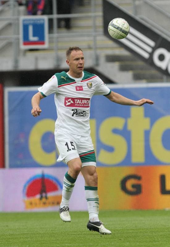 Football. T-Mobile Ekstraklasa. Piast Gliwice - Slask Wroclaw. 12.05.2013