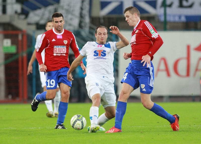 Football. PKO BP Ekstraklasa. Piast Gliwice - Lech Poznan. 20.12.2015