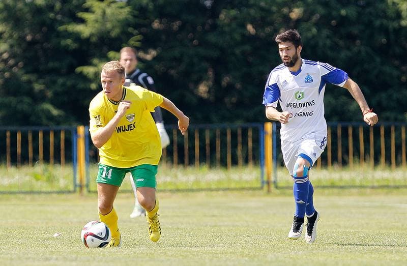Football. I Liga. Rozwoj Katowice - Ruch Chorzow. 04.07.2015