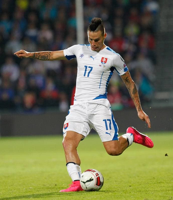 Football. UEFA Euro Qualifiers. Slovakia - Ukraine. 08.09.2015
