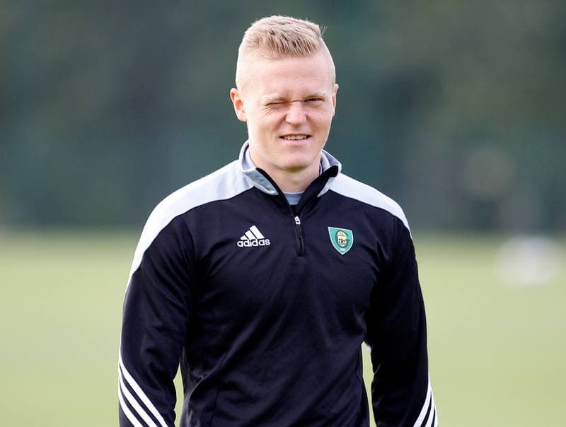 Football. GKS Katowice. Training. 15.01.2015