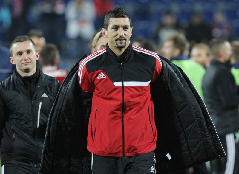 Football. T-Mobile Ekstraklasa. Podbeskidzie Bielsko Biala - Piast Gliwice. 03.11.2014