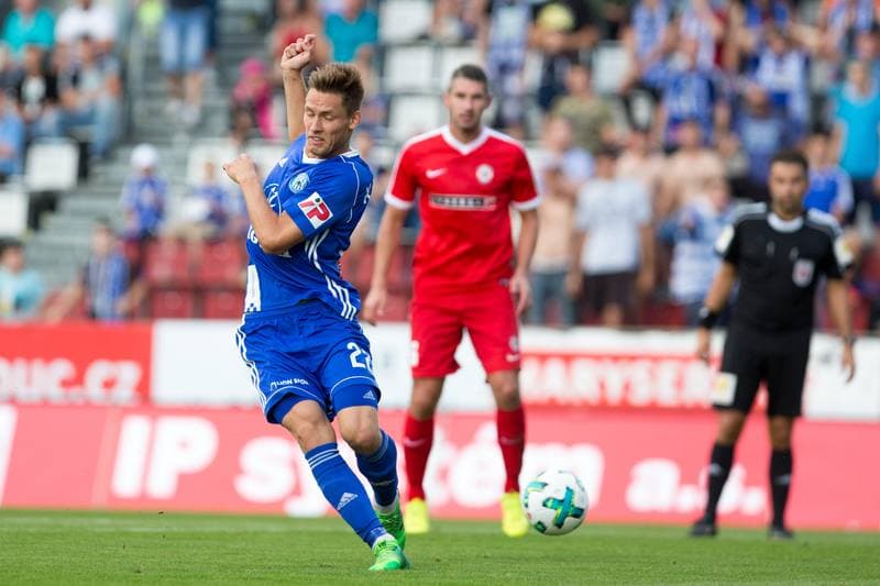 Football. HET Liga. Sigma Olomouc - Zbrojovka Brno. 20.08.2017