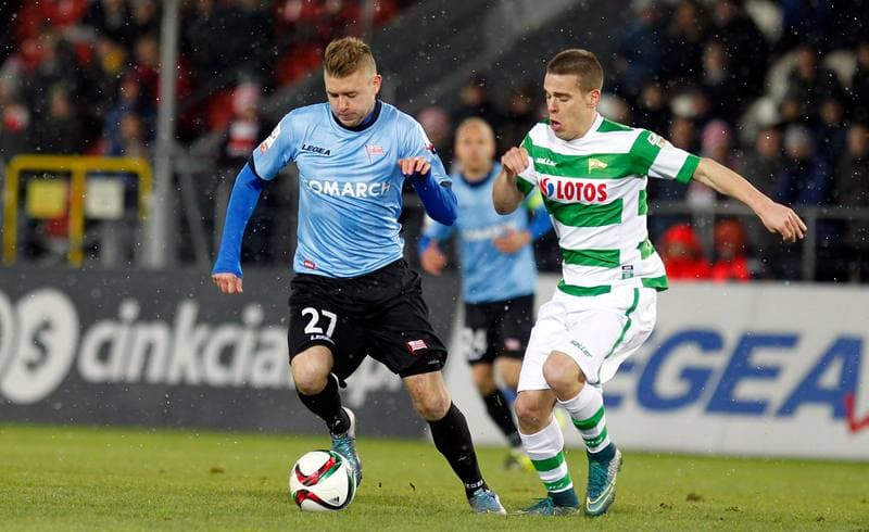 Football. T-Mobile Ekstraklasa. Cracovia Krakow - Lechia Gdansk. 04.12.2013