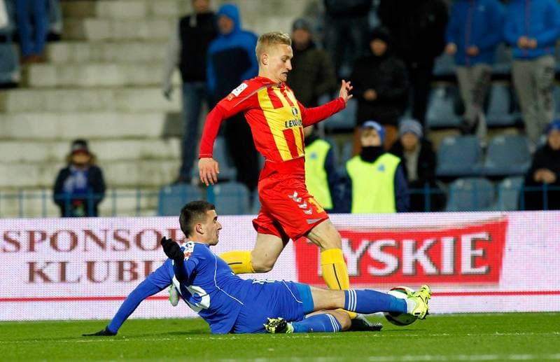 Football. PKO BP Ekstraklasa. Ruch Chorzow - Korona Kielce. 01.12.2015