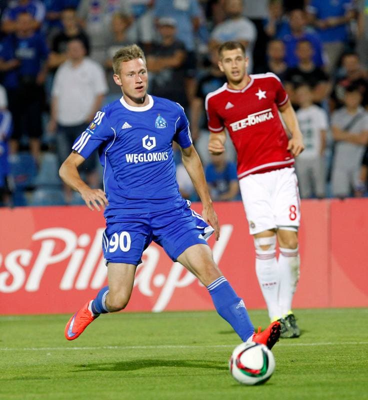 Football. T-Mobile Ekstraklasa. Ruch Chorzow - Wisla Krakow. 13.12.2014