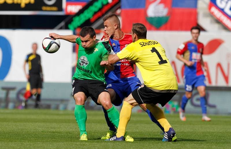 Football. PKO BP Ekstraklasa. Piast Gliwice - Gornik Leczna. 29.08.2015