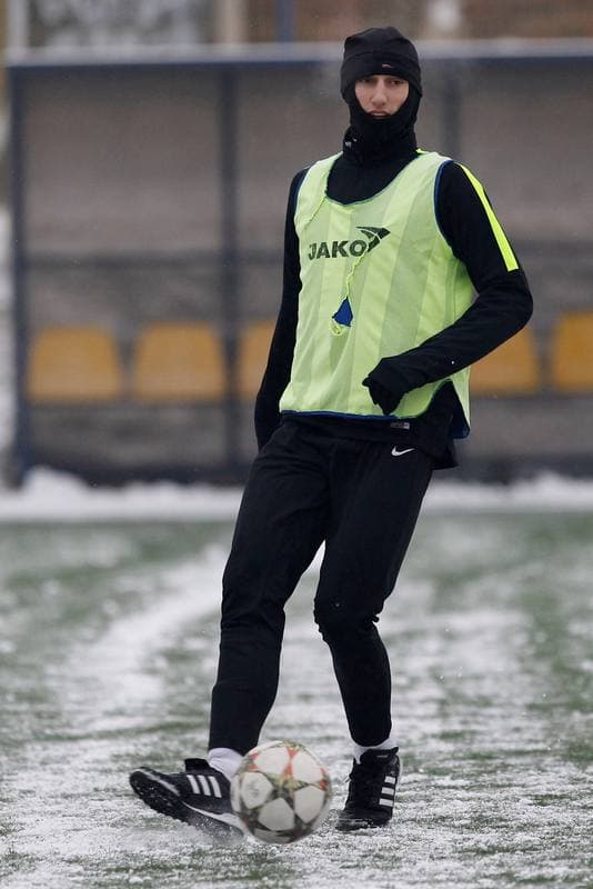 Football. Rozwoj Katowice. Training. 05.01.2016