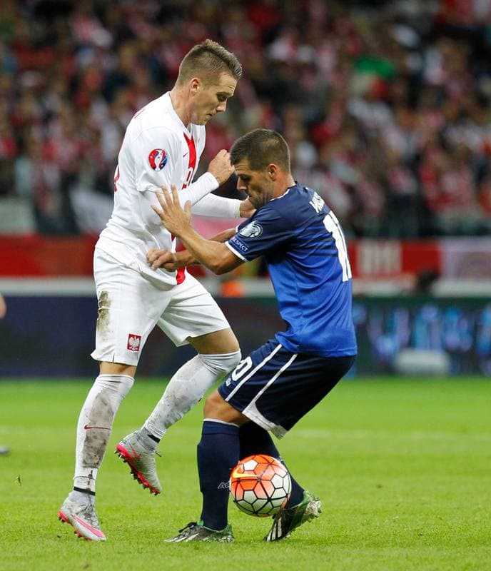 Football. UEFA Euro 2016 Qualifiers. Poland - Gibraltar. 07.09.2015