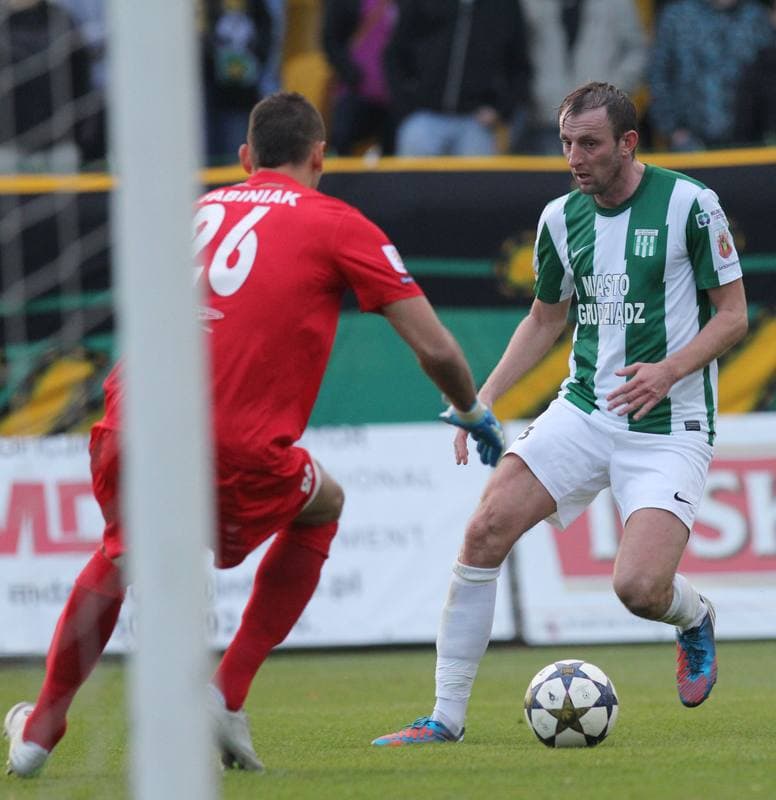 Football. I Liga. GKS Katowice - Olimpia Grudziadz. 10.05.2015