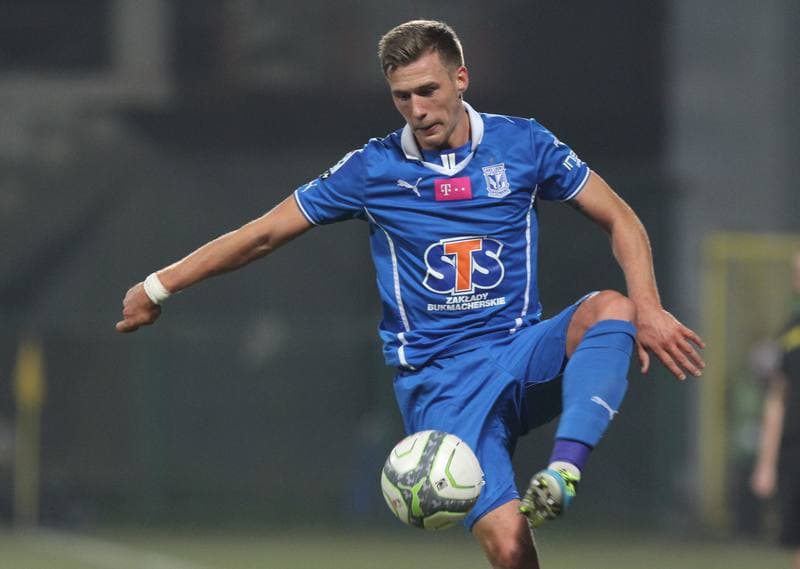 Football. T-Mobile Ekstraklasa. Podbeskidzie Bielsko Biala - Lech Poznan. 05.10.2013