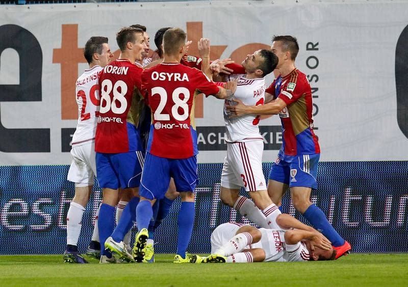 Football. PKO BP Ekstraklasa. Piast Gliwice - Wisla Krakow. 03.10.2015