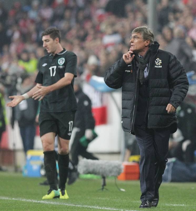 Football. International Friendly. Poland - Slovakia. 15.11.2013