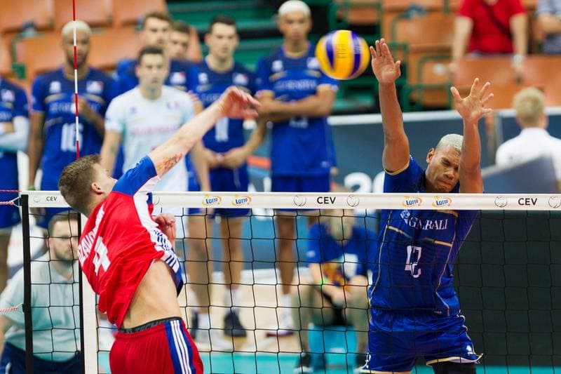 Volleyball. CEV EuroVolley 2017. France - Czech Republic. 30.08.2017