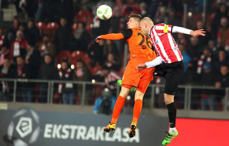 Football. PKO BP Ekstraklasa. Cracovia Krakow - Zaglebie Lubin. 26.02.2016